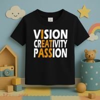 Vision Creativity Passion Funny Humor Toddler T-Shirt thumb 3