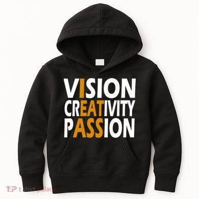 Vision Creativity Passion Funny Humor Kids Hoodie