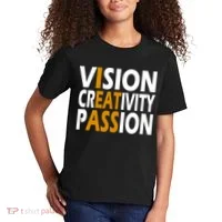 Vision Creativity Passion Funny Humor Kids T-Shirt thumb 2