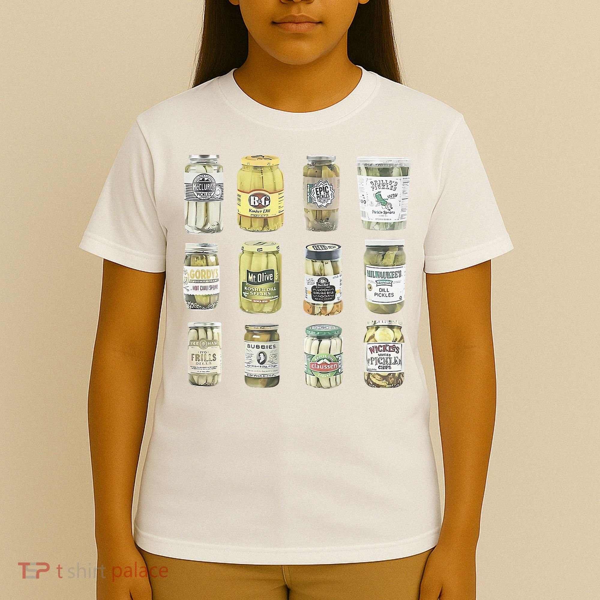 Vintage Canned Pickles Homemade Dill Pickles T-Shirt