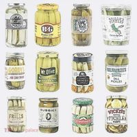 Vintage Canned Pickles Homemade Dill Pickles T-Shirt thumb 7