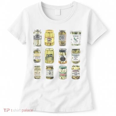 Vintage Canned Pickles Homemade Dill Pickles Women's T-Shirt