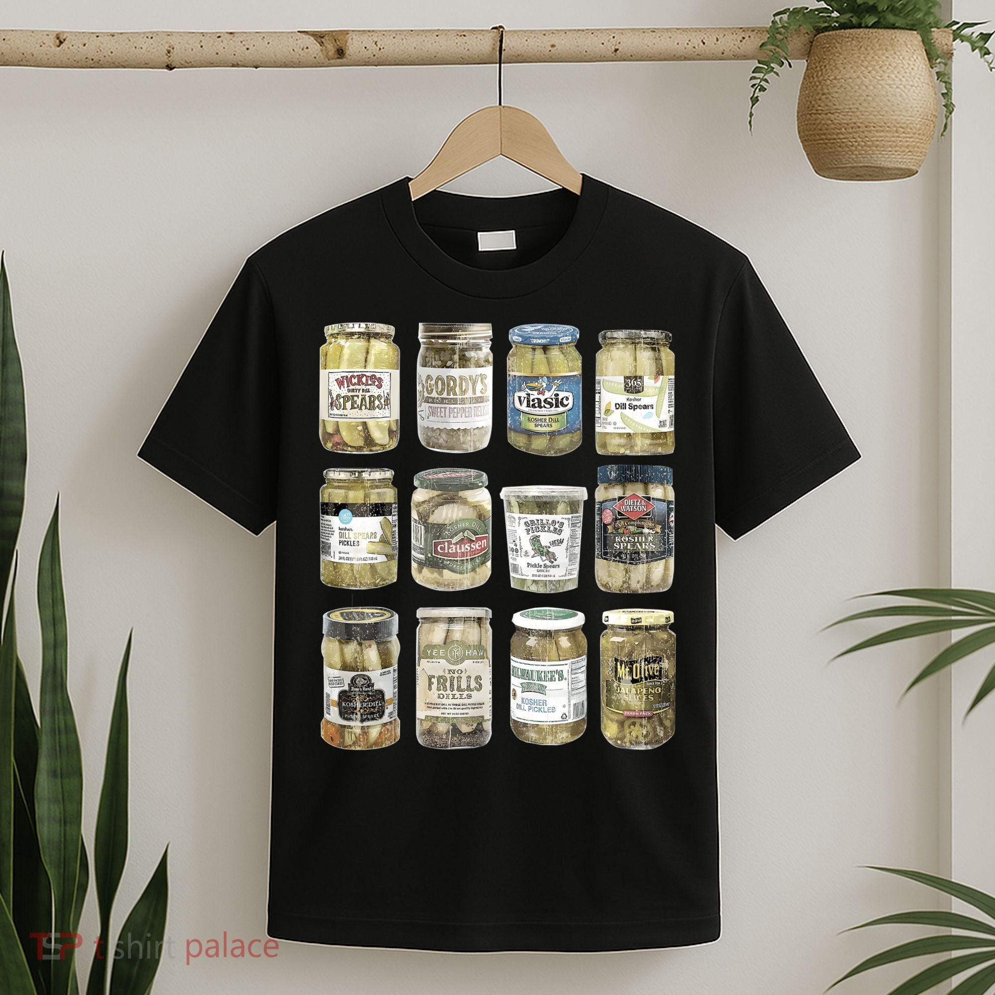 Vintage Canned Pickles Retro Pickles Lovers Canning Pickle T-Shirt