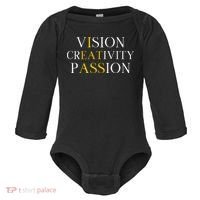 Vision Creativity Passion Baby Long Sleeve Bodysuit thumb 0