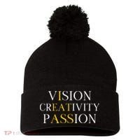 Vision Creativity Passion Pom Pom 12in Knit Beanie thumb 0