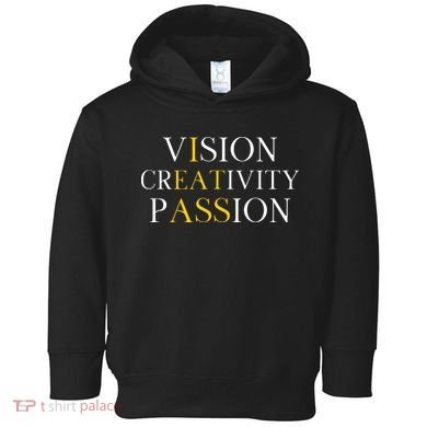 Vision Creativity Passion Toddler Hoodie
