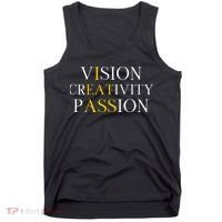 Vision Creativity Passion Tank Top thumb 0
