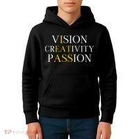 Vision Creativity Passion Kids Hoodie thumb 4