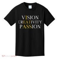 Vision Creativity Passion Kids T-Shirt thumb 0