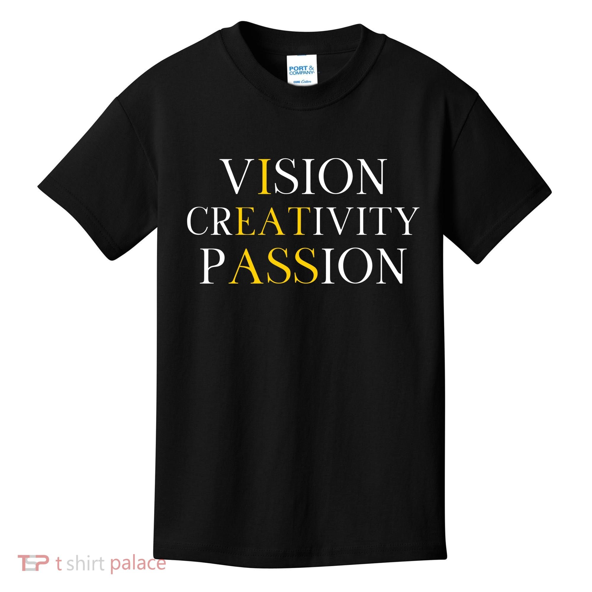 Vision Creativity Passion Kids T-Shirt