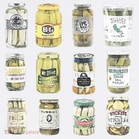 Vintage Canned Pickles Homemade Dill Pickles Gifts For Mom T-Shirt thumb 7