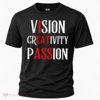 Vision Creativity Passion Cooling Performance Crew T-Shirt thumb 0