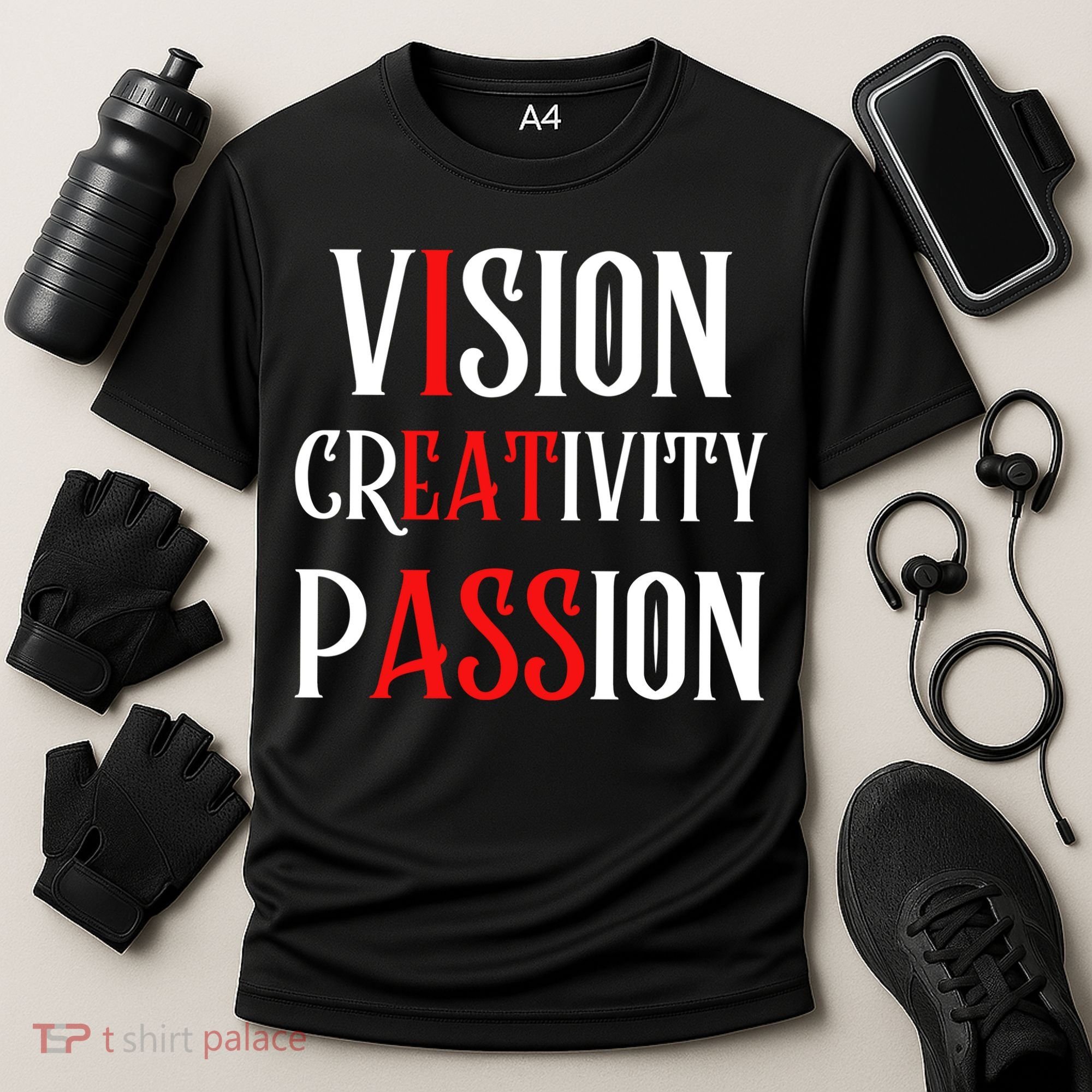 Vision Creativity Passion Cooling Performance Crew T-Shirt