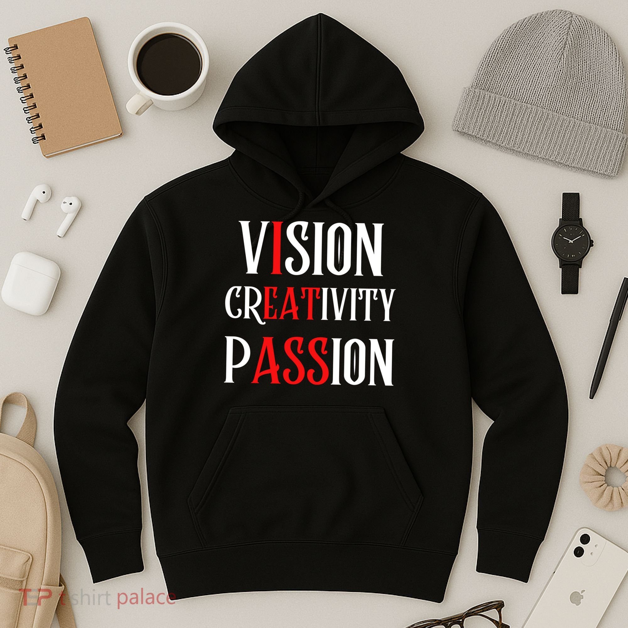 Vision Creativity Passion Hoodie