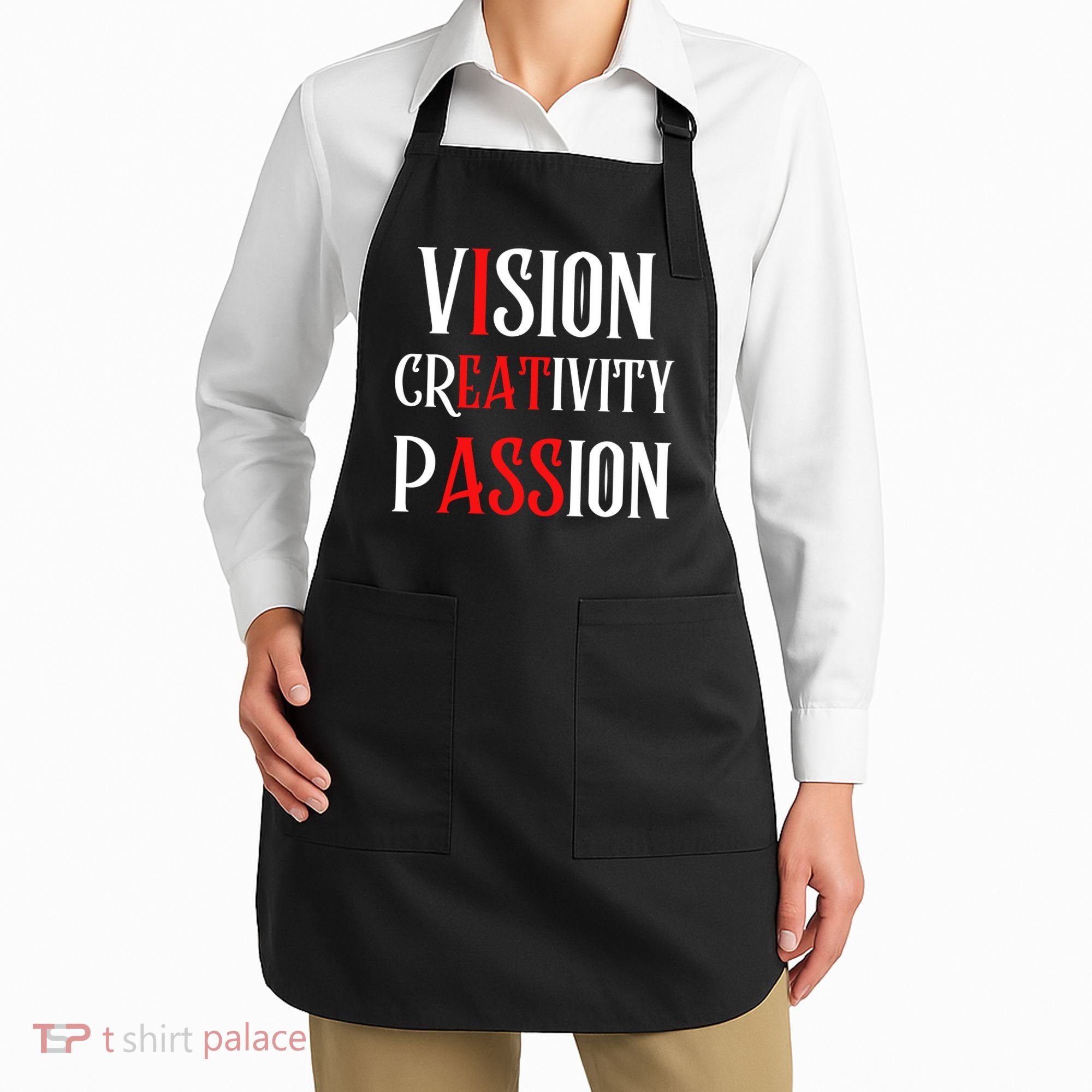Vision Creativity Passion Apron