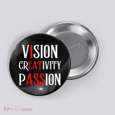 Vision Creativity Passion Button