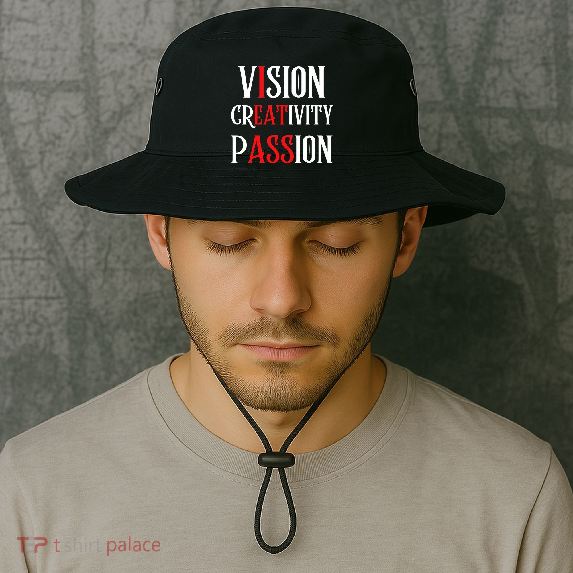 Vision Creativity Passion Bucket Hat