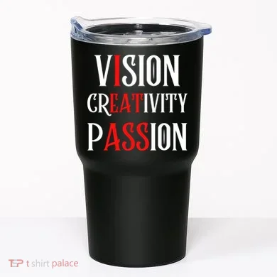 Vision Creativity Passion Tumbler