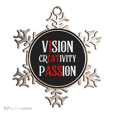 Vision Creativity Passion Ornament