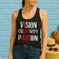 Vision Creativity Passion Women's Tank Top thumb 2