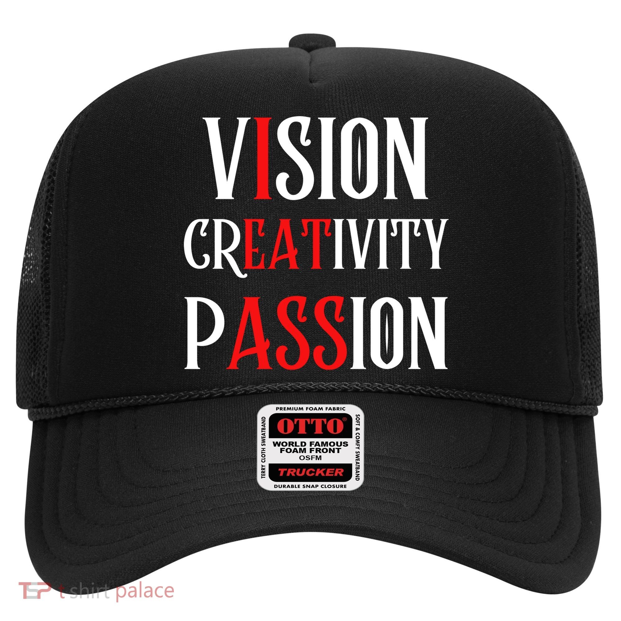 Vision Creativity Passion Hat