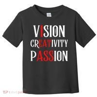 Vision Creativity Passion Toddler T-Shirt thumb 0