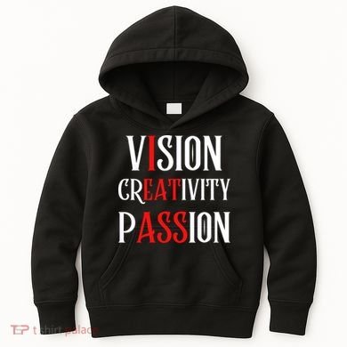 Vision Creativity Passion Kids Hoodie