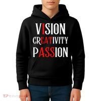 Vision Creativity Passion Kids Hoodie thumb 4