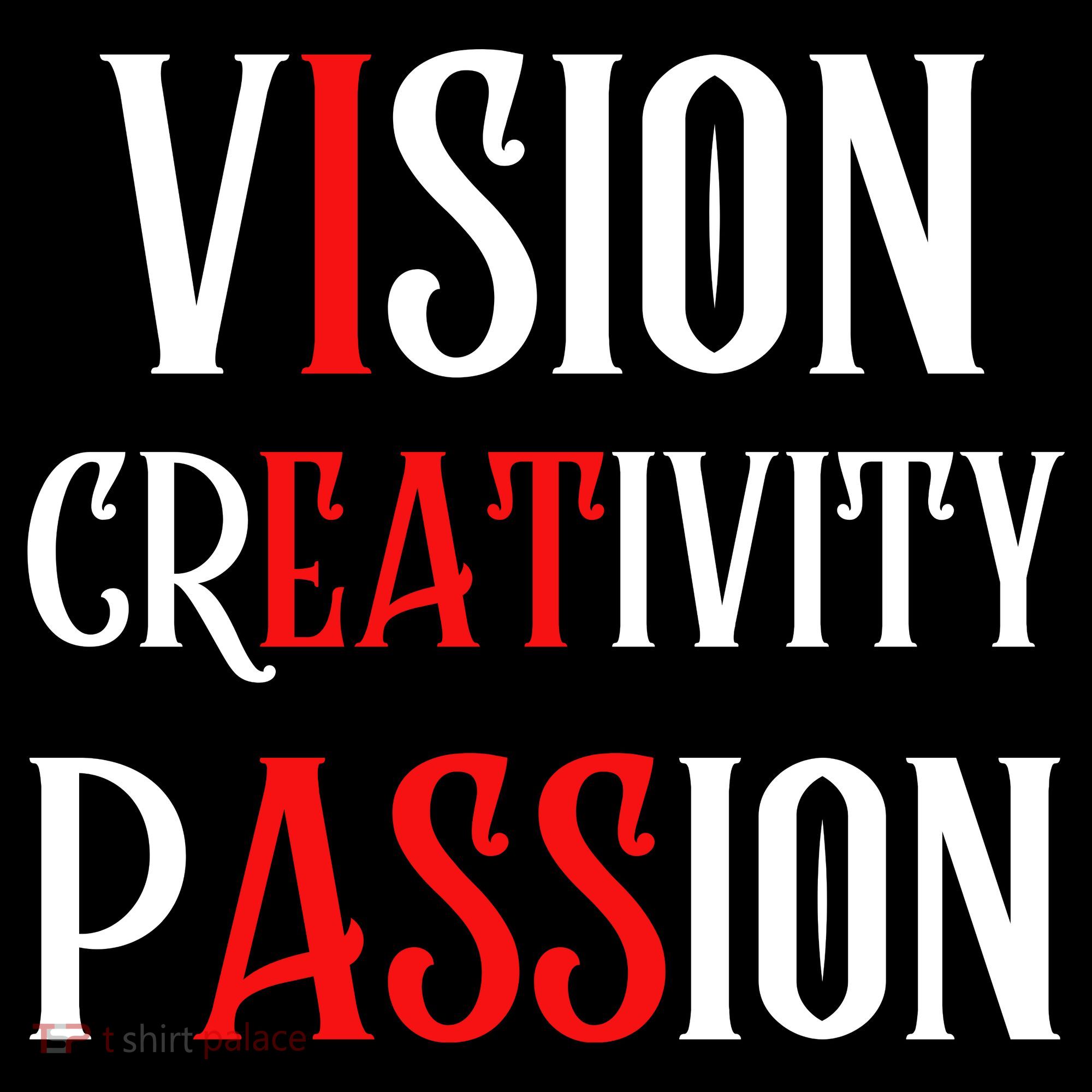 Vision Creativity Passion Kids Hoodie