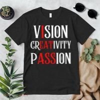Vision Creativity Passion Premium T-Shirt thumb 2