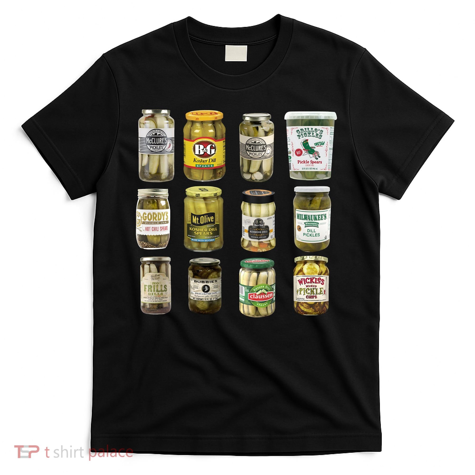 Vintage Canned Pickles Pickle Lovers Pickle T-Shirt