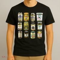 Vintage Canned Pickles Pickle Lovers Pickle T-Shirt thumb 3