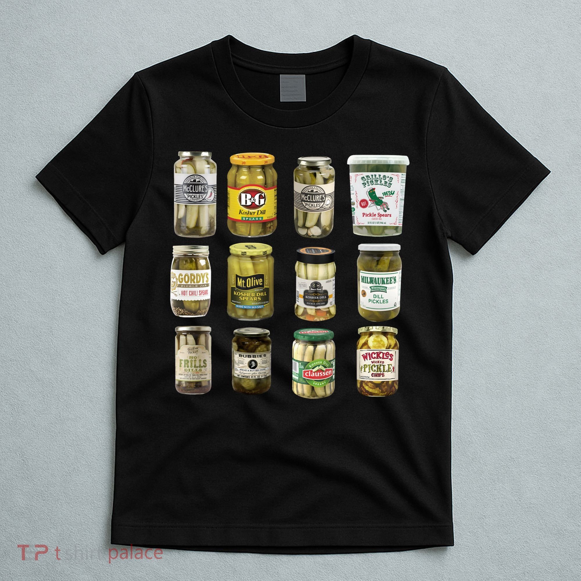 Vintage Canned Pickles Pickle Lovers Pickle T-Shirt