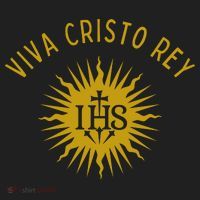 Viva Cristo Rey Roman Catholic Women's Sweatshirt thumb 2