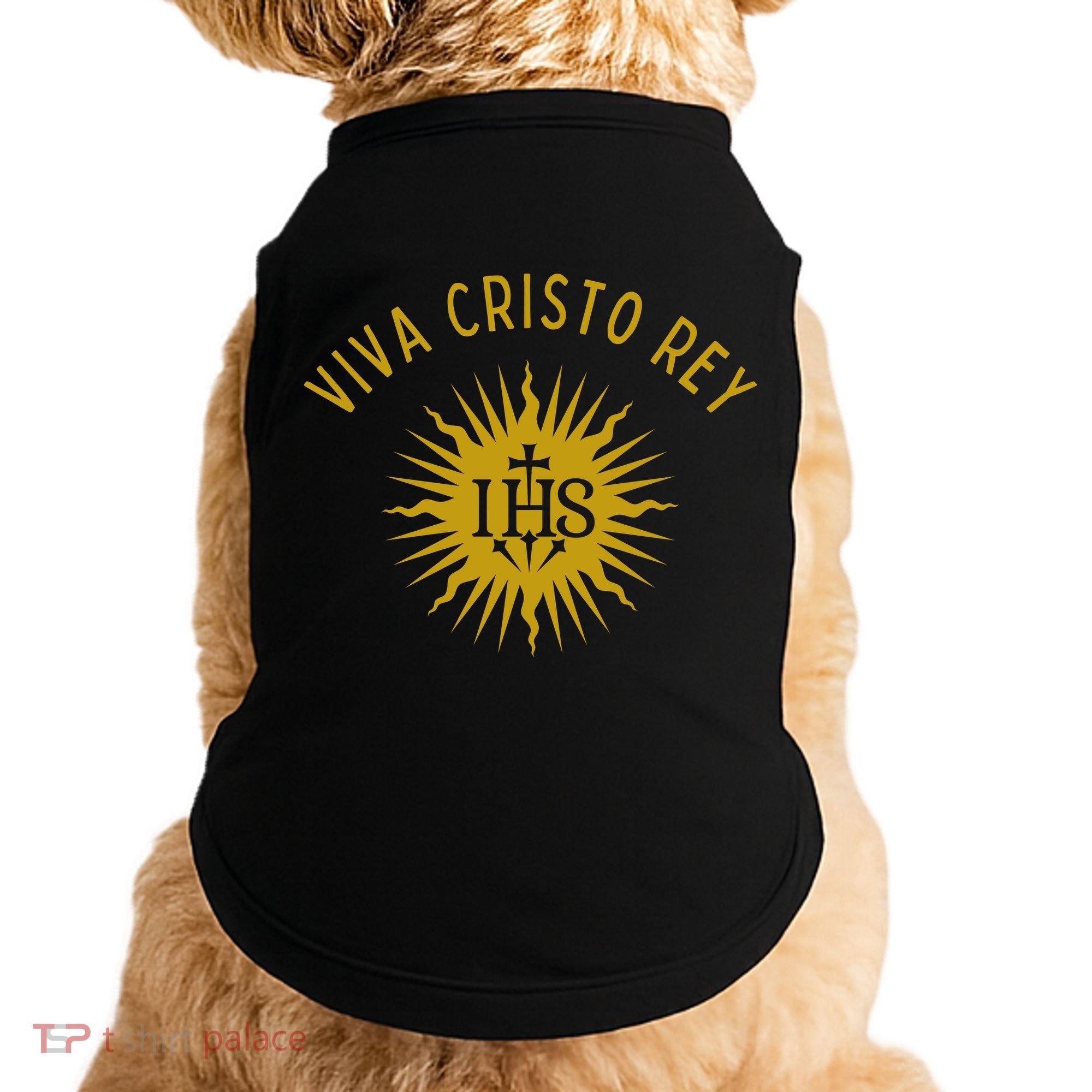 Viva Cristo Rey Roman Catholic Doggie Tank
