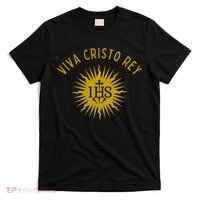 Viva Cristo Rey Roman Catholic T-Shirt thumb 0