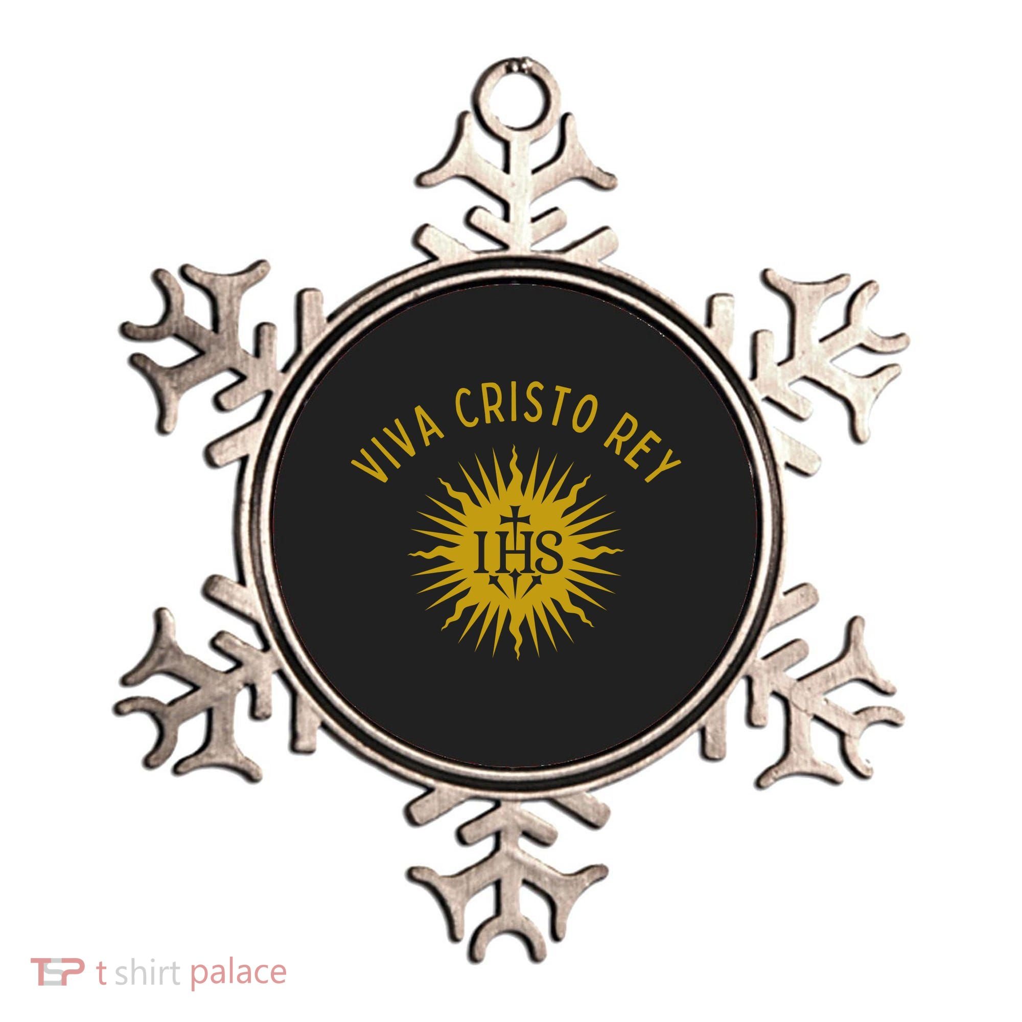 Viva Cristo Rey Roman Catholic Ornament