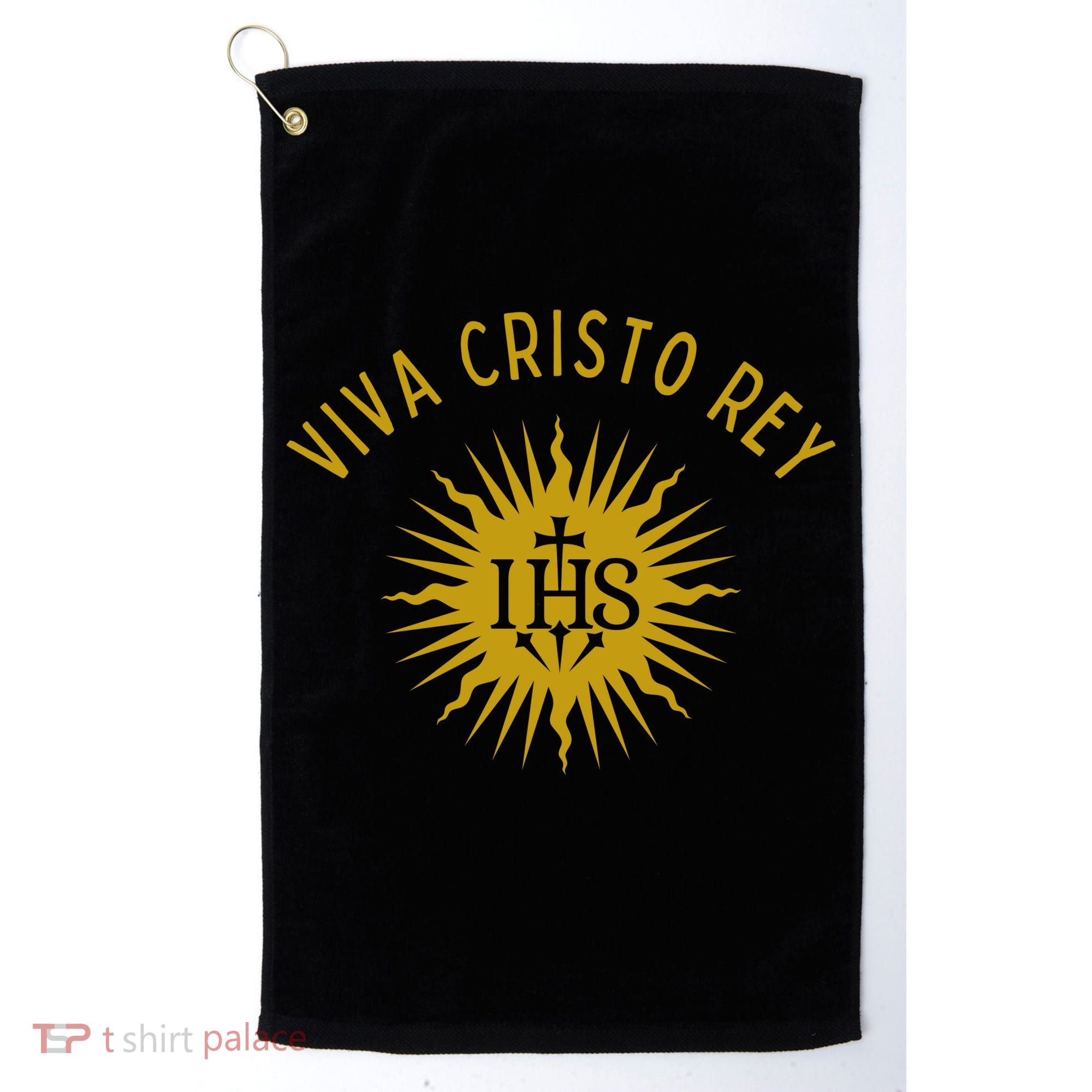 Viva Cristo Rey Roman Catholic Golf Towel