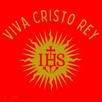 Viva Cristo Rey Roman Catholic Santa Hat thumb 1