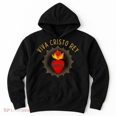 Viva Cristo Rey Roman Catholic Hoodie