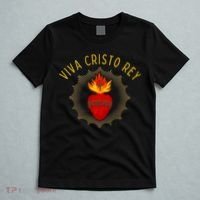 Viva Cristo Rey Roman Catholic T-Shirt thumb 5