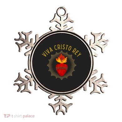 Viva Cristo Rey Roman Catholic Ornament