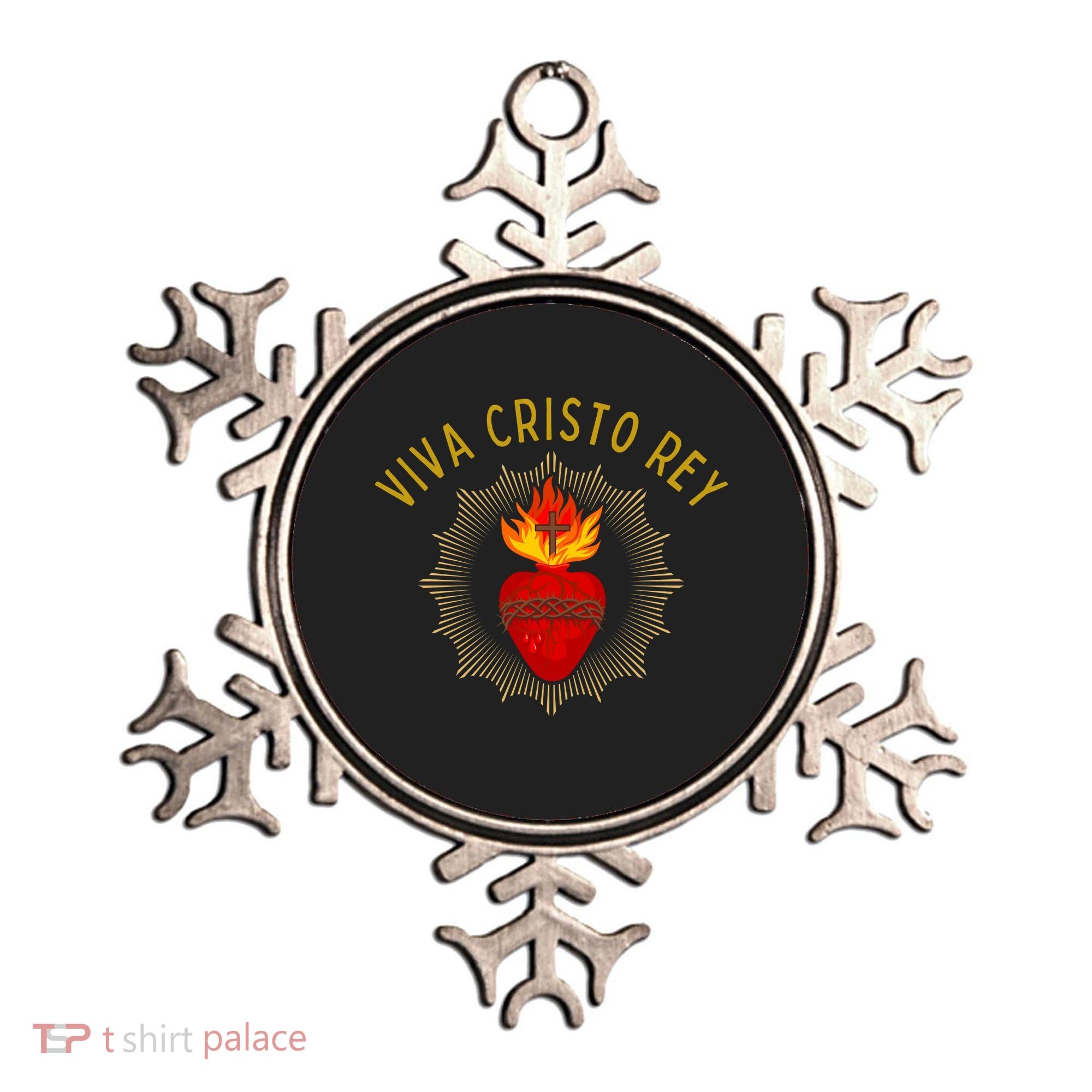 Viva Cristo Rey Roman Catholic Ornament