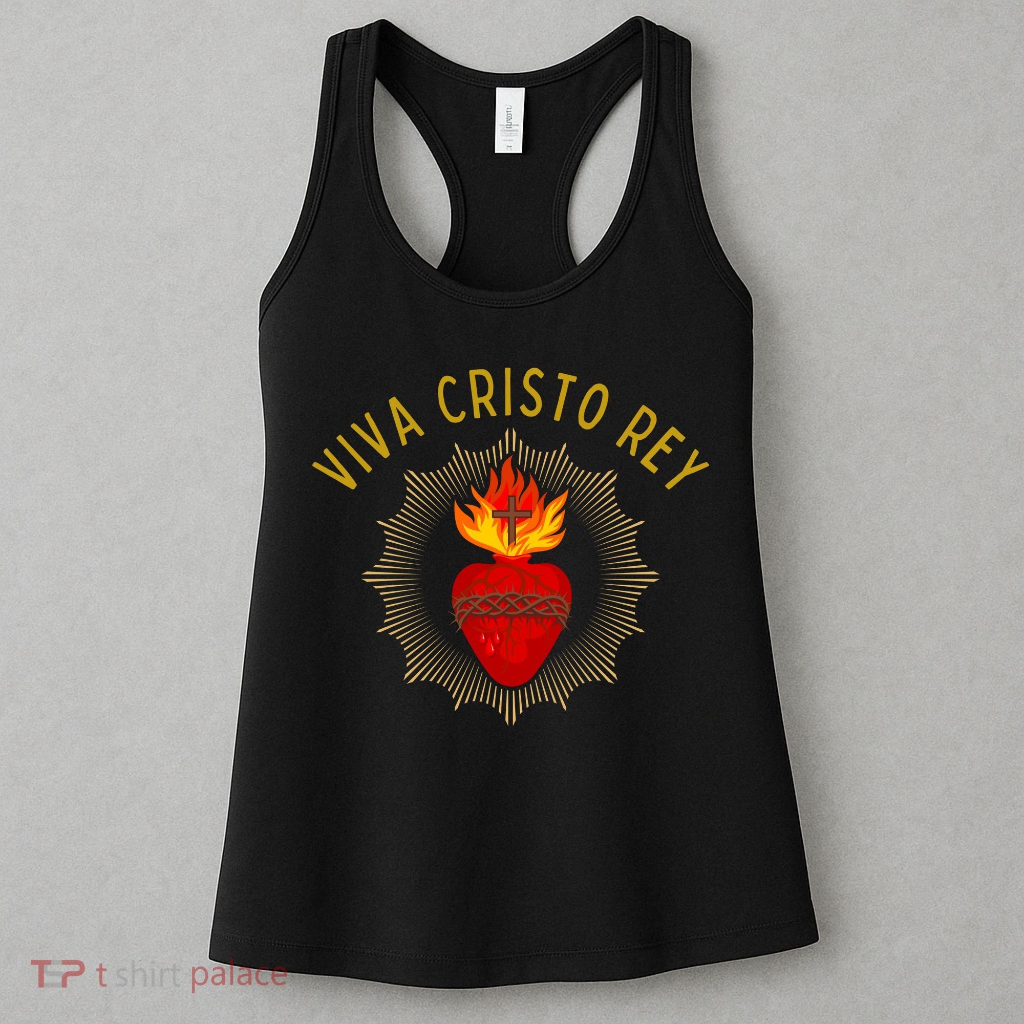 Viva Cristo Rey Roman Catholic Women's Tank Top