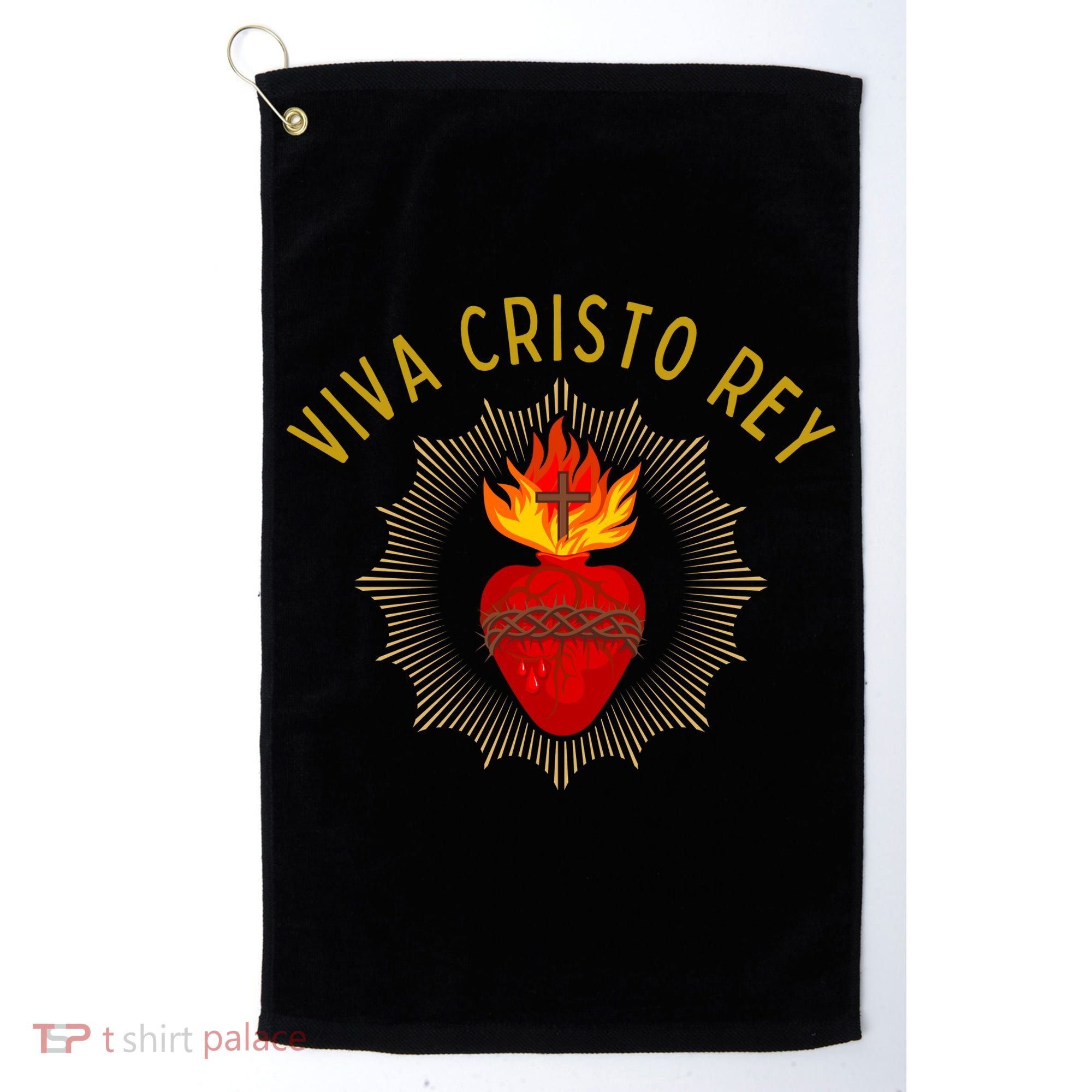 Viva Cristo Rey Roman Catholic Golf Towel