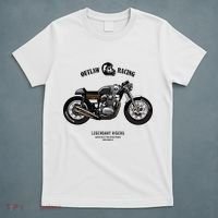 Vintage Cafe Racer Poster T-Shirt thumb 5