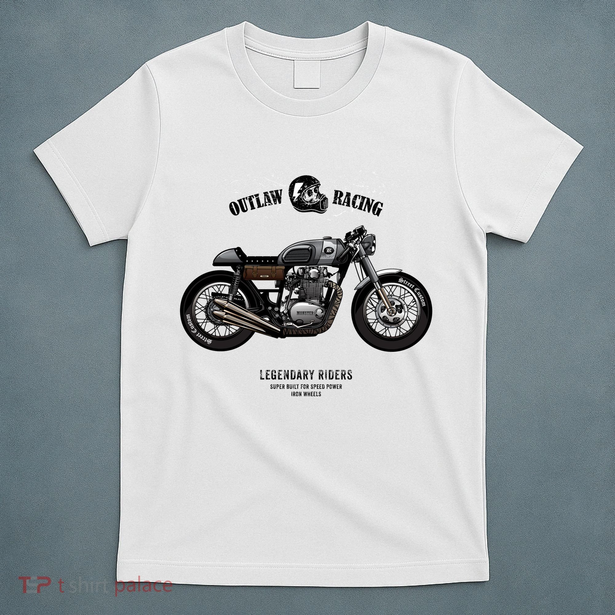 Vintage Cafe Racer Poster T-Shirt