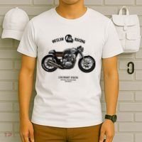 Vintage Cafe Racer Poster T-Shirt thumb 6