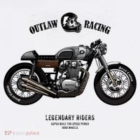Vintage Cafe Racer Poster T-Shirt thumb 7