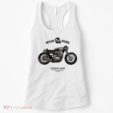 Vintage Cafe Racer Poster Women's Tank Top